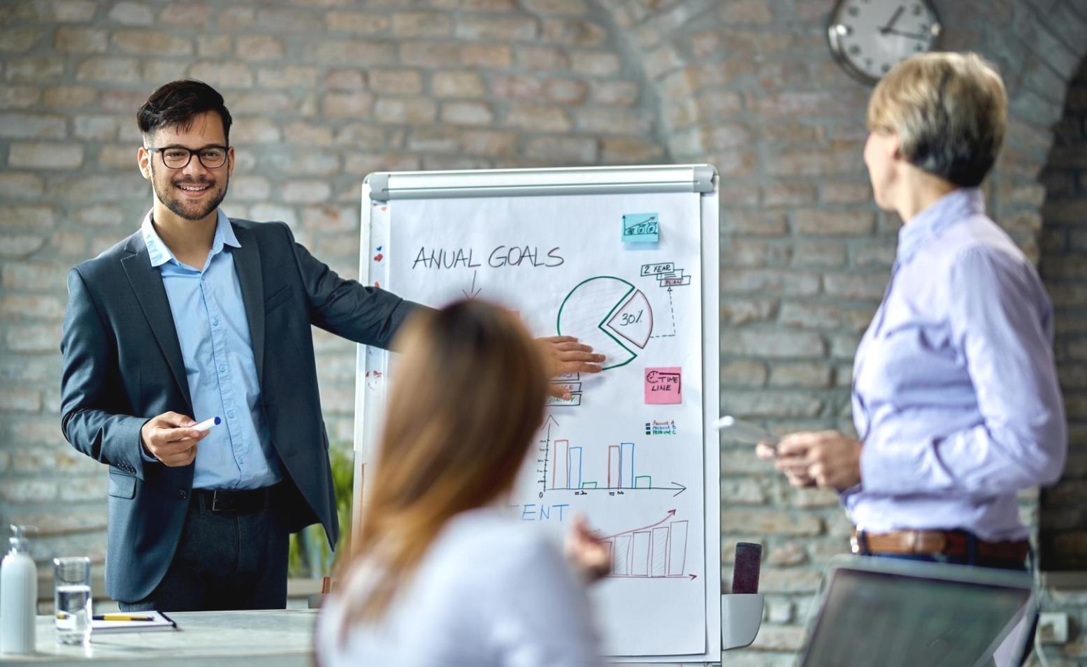 Teamarbeit an Investmentprojekten